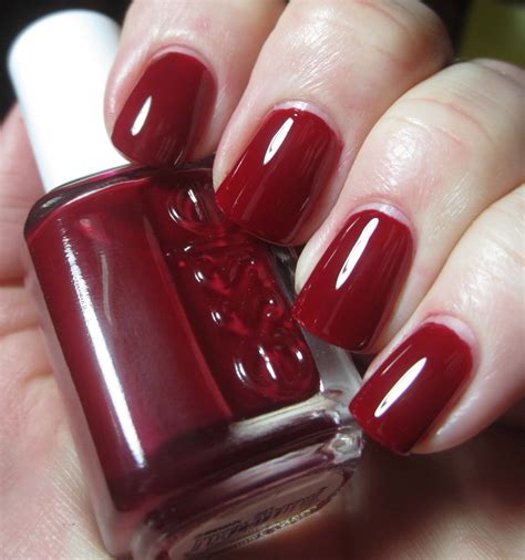 best essie red polish